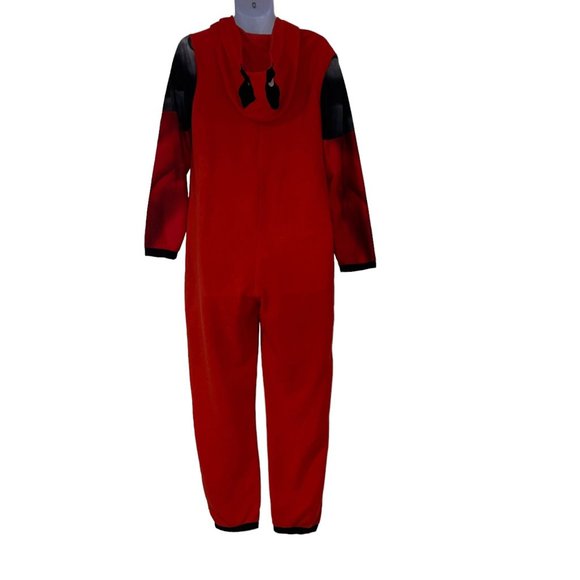 Briefly Stated Marvel Spiderman Unionsuit Pajamas Mens M Unionsuit PJs Costume - Picture 6 of 10